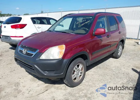 2002 Honda Cr-V Ex из США, поврежденный, VIN JHLRD78872C016330